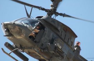 A US Army Kiowa - Sometimes, they fly so low they are practically lawnmowers