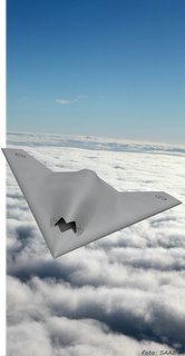 An artist's impression of the Neuron UCAV