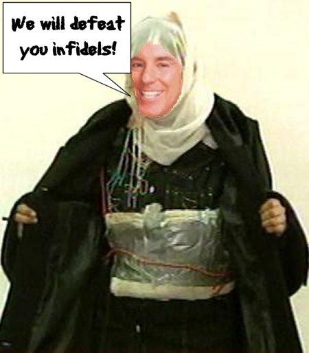 Howard Dean the terrorist bomber